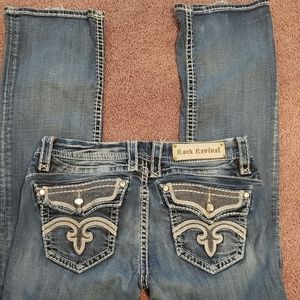 Womens Rock Revival size 29 bootcut jeans